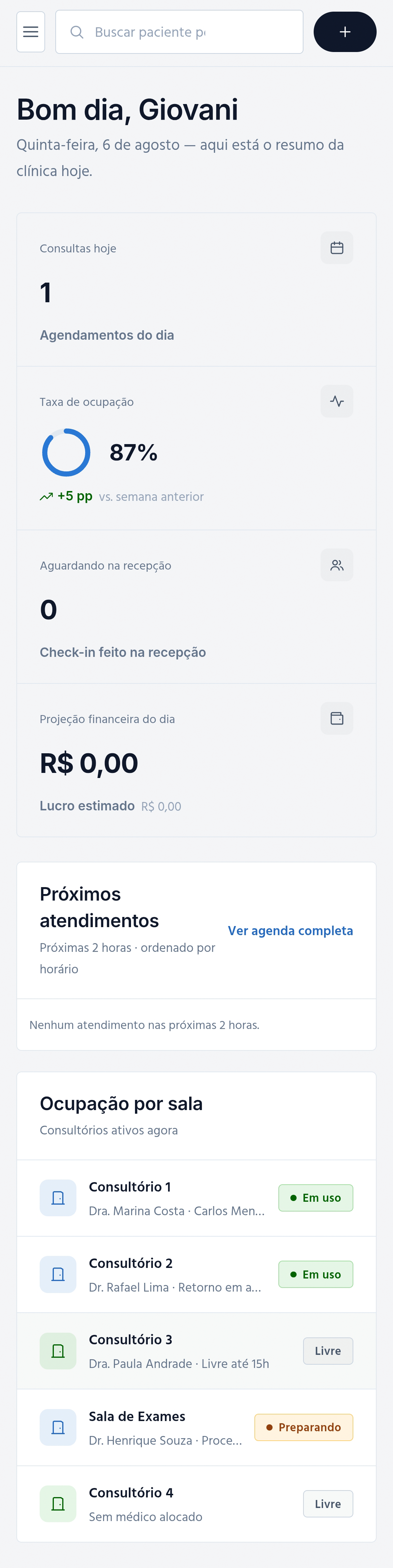MedPulse — versão mobile